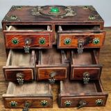  Hộp Đựng Trang Sức Cổ Gỗ Hương LHWOVN-9025 