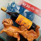  Heo kéo xe gỗ hương LHWOVN-9027 