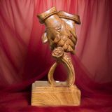  Phu thê viên mãn Gỗ hương đá LHWOVN-9029 