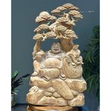  Tượng DI LẶC NGỒI GỐC TÙNG LHWOVN-9065 