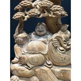  Tượng DI LẶC NGỒI GỐC TÙNG LHWOVN-9065 