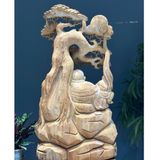  Tượng DI LẶC NGỒI GỐC TÙNG LHWOVN-9065 