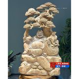  Tượng DI LẶC NGỒI GỐC TÙNG LHWOVN-9065 