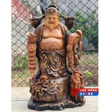  Thần tài gỗ ngọc am LHWOVN-9072 