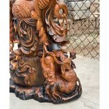  Thần tài gỗ ngọc am LHWOVN-9072 