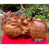  Di lạc ngồi bao tiền gỗ Nu ngọc am LHWOVN-9078 