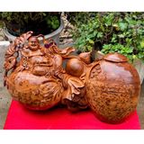  Di lạc ngồi bao tiền gỗ Nu ngọc am LHWOVN-9078 