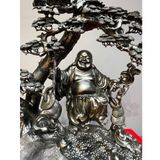  Di Lặc Đứng Gốc Cây Tùng LHWOVN-9085 