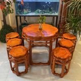  BỘ ĐÔN HOA MAI GỖ HƯƠNG ĐÁ  LHWOVN-9098 