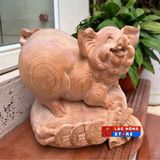 Heo nằm bao tiền gỗ ngọc am LHWOVN-9105 