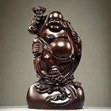  Di lặc vác gậy như ý LHWOVN-9136 