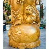  Di lặc chúc phúc gỗ cẩm vàng LHWOVN-9151 