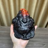  Cụ Thiềm Thừ để bàn gỗ Trắc LHWOVN-9156 