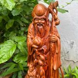  Tác phẩm cụ thọ gỗ sưa bắc LHWOVN-9167 