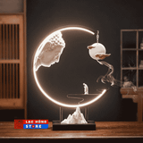  Lư hương đèn vòng Phật Như Lai LHCEVN-0528 