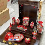 Bộ đồ thờ Thần Tài cao cấp LHCEVN-9030 