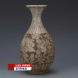  Bình sứ khắc ngọc nồi mùa xuân LHCEVN-0575 