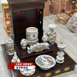  Bộ đồ thờ Thần Tài cao cấp LHCEVN-9030 