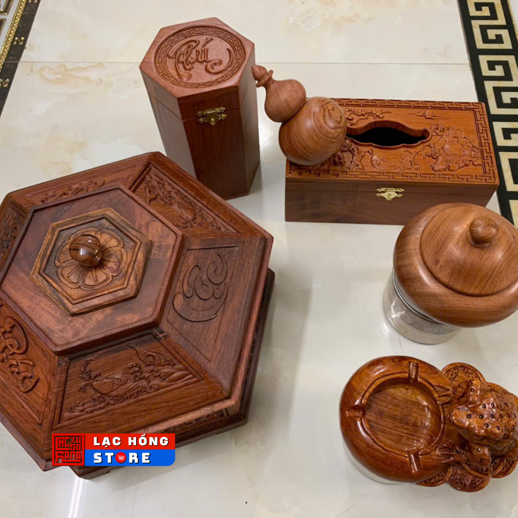  Bộ đựng bánh kẹo tết LHWOCN-0023 