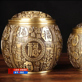  Hộp đựng trà bằng đồng LHMECN-0043 