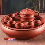  BỘ ẤM CHÉN TRÀ TỬ SA NGHI HƯNG CAO CẤP LHCECN-0522 