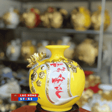  Bình gốm vạn sự như ý dát vàng LHCEVN-0503 