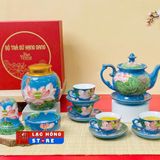  bộ ấm chén Bát Tràng LHCEVN-0565 