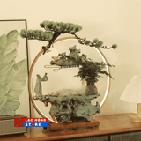  Tiểu cảnh Hồ phun sương gốm sứ LHCEVN-0498 
