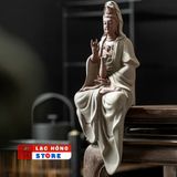  Tượng Quan Âm Bồ Tát đèn vòng  LHCEVN-0578 