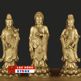  Bộ Tam Thánh Tây Phương bằng đồng LHMEVN-9026 