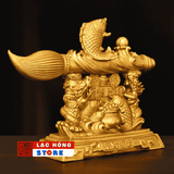  Đồ trang trí bút lông vàng LHMECN-0050 