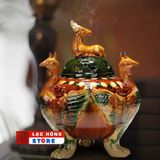  Lư hương gốm sứ cao cấp LHCEVN-0587 