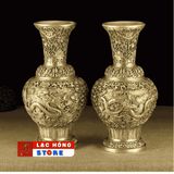  Cặp bình hoa hoạ tiết rồng LHMEVN-9018 