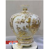  Mai bình Vạn Sự Như Ý vẽ vàng LHCEVN-0590 