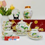  Bộ ấm chén Bát Tràng cao cấp LHCEVN-0592 