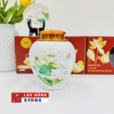  Bộ ấm chén Bát Tràng cao cấp LHCEVN-0592 