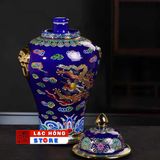  Bình gốm đựng rượu trang trí LHCECN-9026 