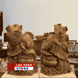  Cặp cá xiêm gỗ ngọc am LHWOVN-0032 