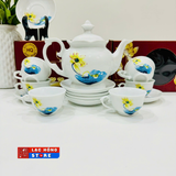  Bộ ấm chén Bát Tràng cao cấp LHCEVN-0552 