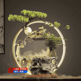  Tiểu cảnh Hồ phun sương gốm sứ LHCEVN-0498 