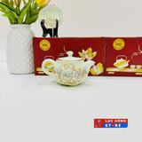  Bộ ấm chén men ngọc Bát Tràng LHCEVN-0476 