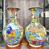  Tỏi nhị cảnh gốm sứ Bát Tràng cao cấp LHCEVN-0459 