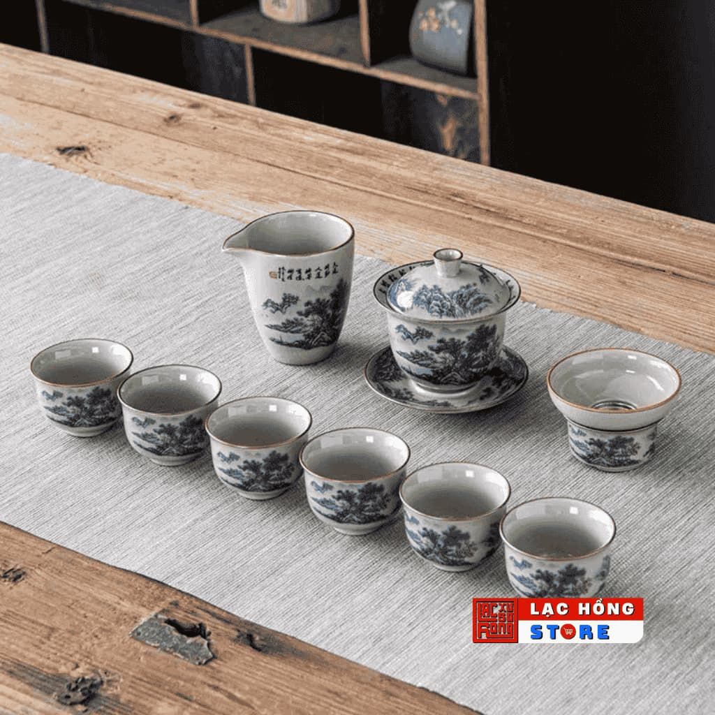  Bộ ấm trà cổ LHCEVN-0446 
