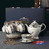  Bộ tách cà phê kiểu Anh siêu cao cấp LHCECN-0448 