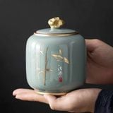  Hộp đựng trà cao cấp kín hoa LHCEVN-0452 