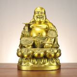  TƯỢNG PHẬT DI LẶC ĐỒNG THAU CAO CẤP LHMEVN-0015 