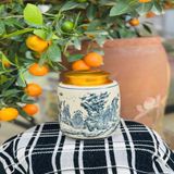  Bình đựng trà gốm sứ Bát Trang dáng trụ LHCEVN-9005 