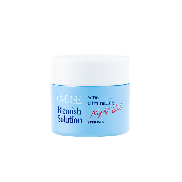Quà tặng không bán Kem dưỡng da ẩm dành cho da dầu mụn OMUSE OMUSE Blemish Solution Acne Eliminating Night Gel 50g
