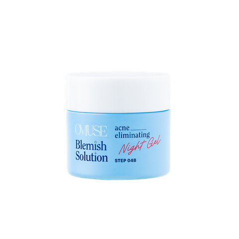 [Quà tặng không bán] Kem dưỡng da ẩm dành cho da dầu mụn OMUSE OMUSE Blemish Solution Acne Eliminating Night Gel 50g