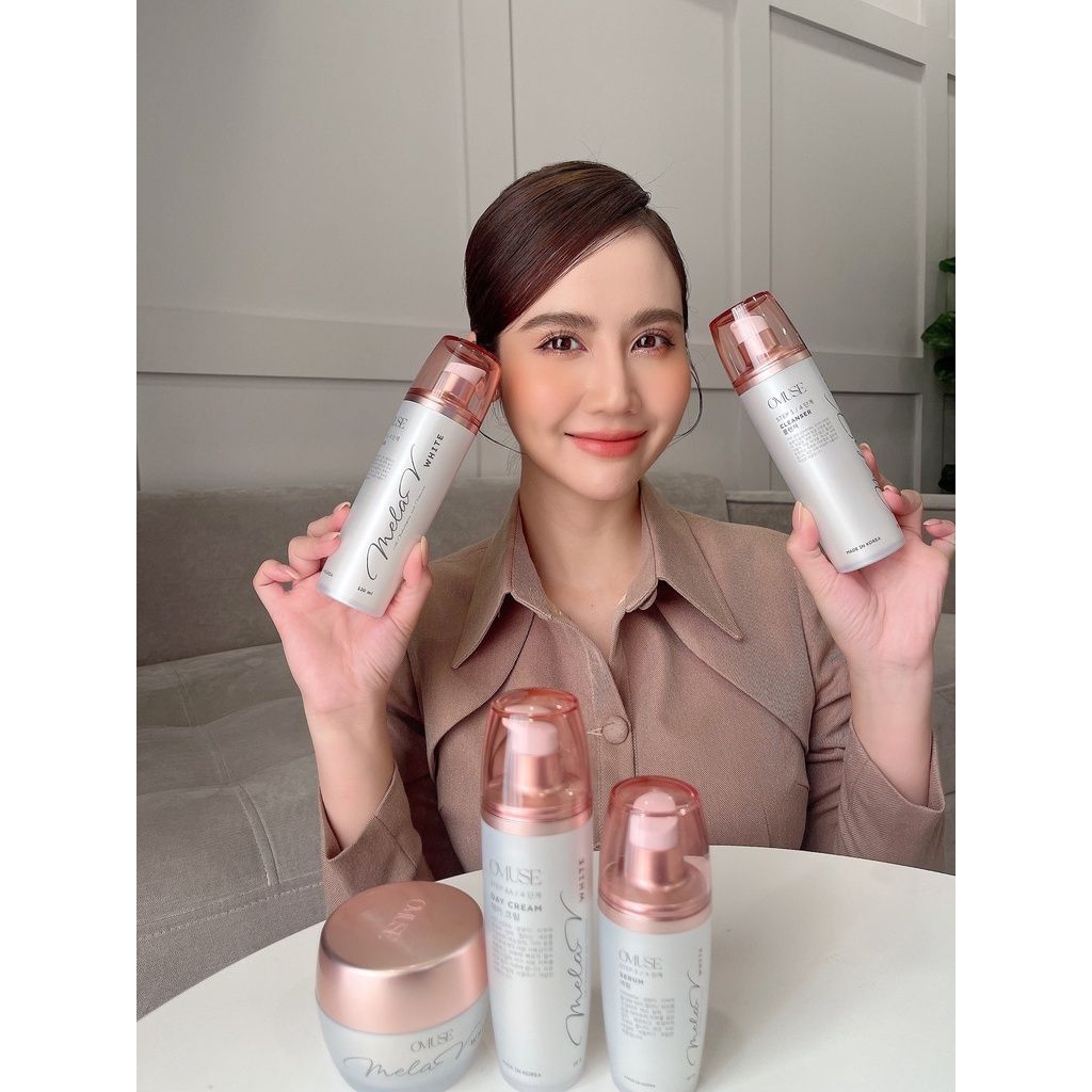 Tinh chất mờ nám và tàn nhang dưỡng trắng da OMUSE MelaV White Serum 30ml